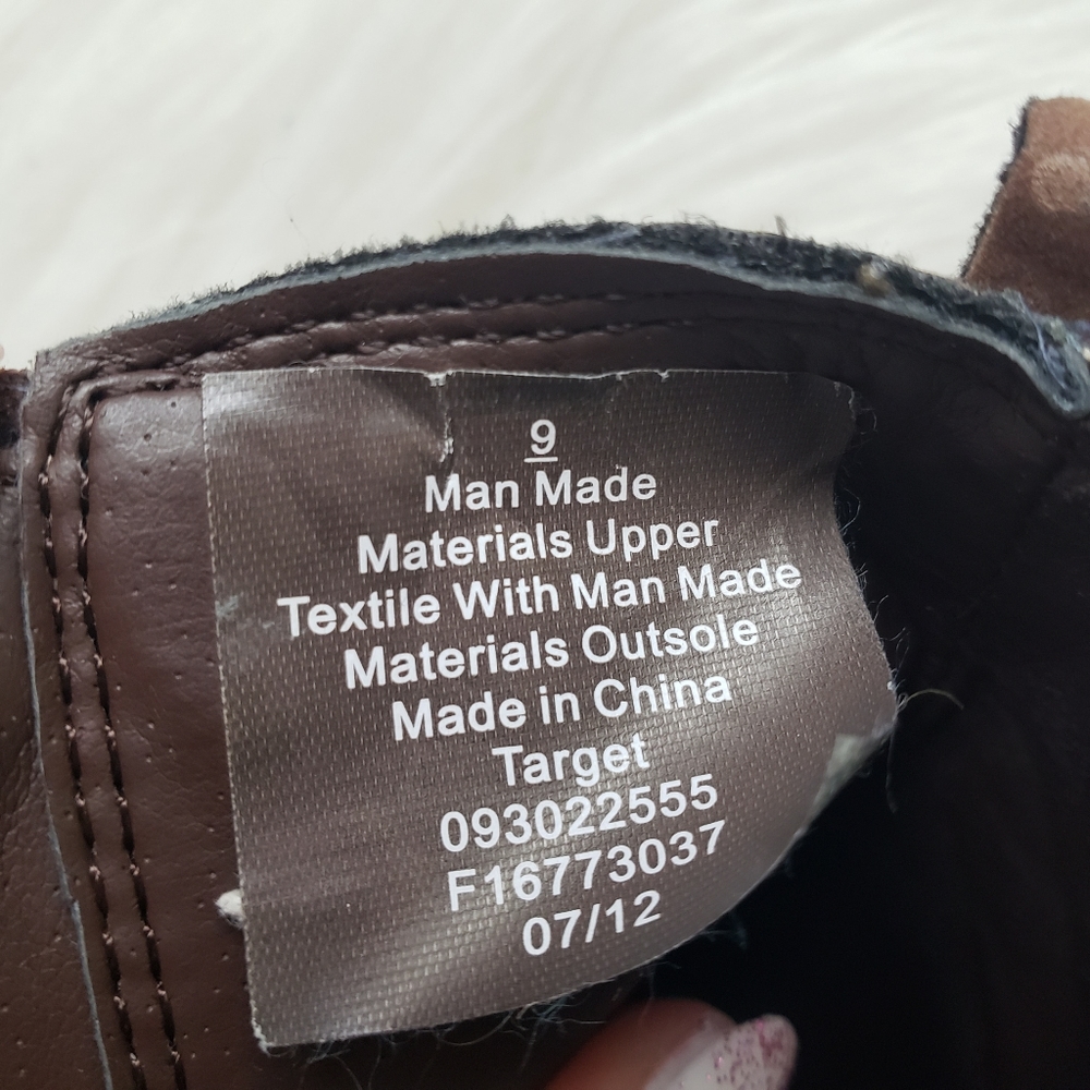 Boy's Cherokee Brown Zip-Up Chelsea Boots, Size 9 - Picture 7 of 8